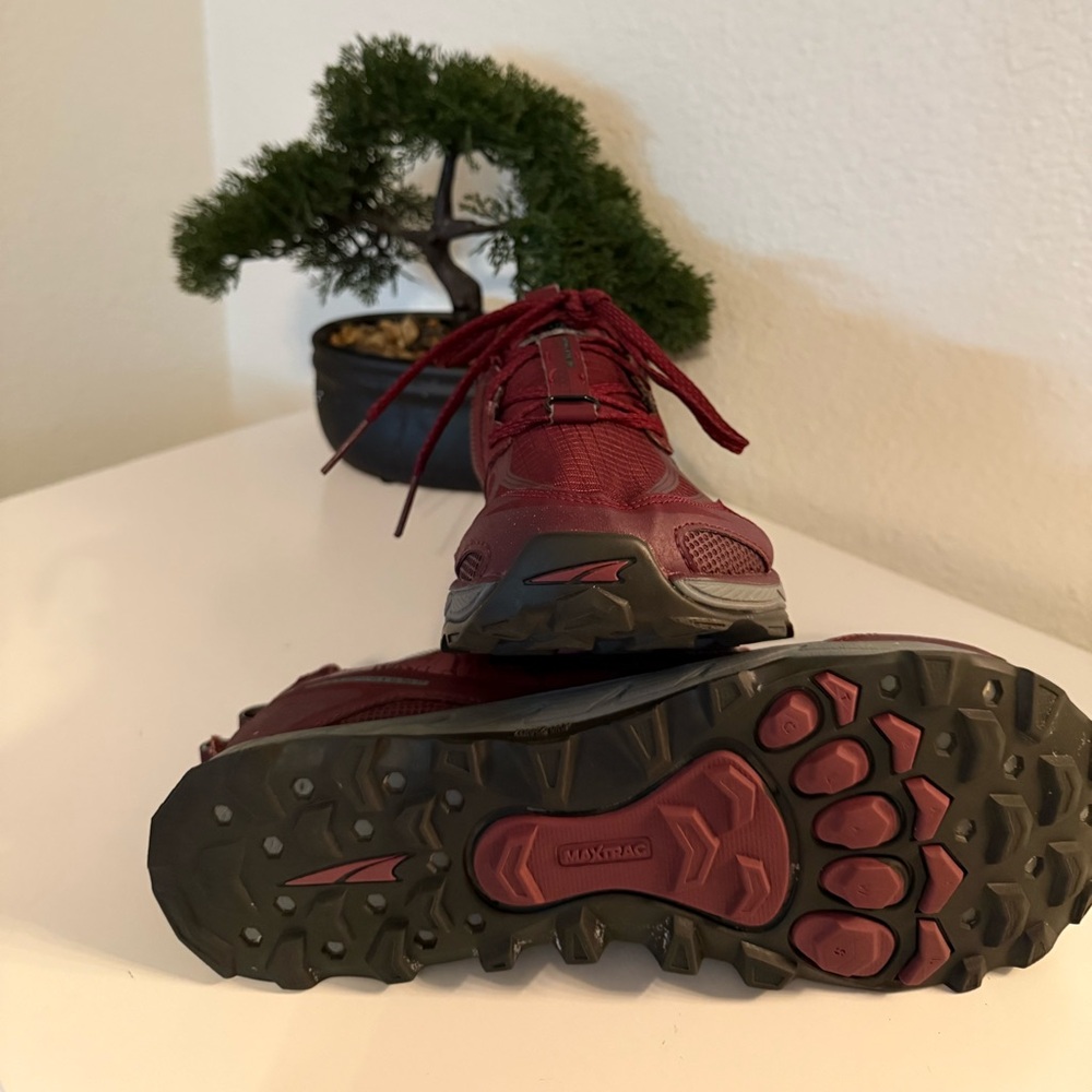 Altra Maroon Trail Running Shoes - Picture 4 of 6